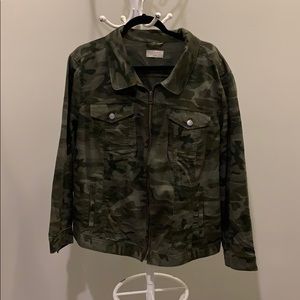 Plus Camo Twill Jacket